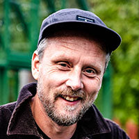 Anders Samuelsson, köksmästare och kreativ ledare på Blå huset Umeå