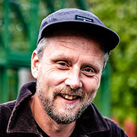 Anders Samuelsson, chef and creative leader at the Blue House Umeå
